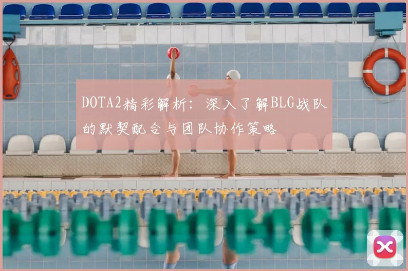 DOTA2精彩解析：深入了解BLG战队的默契配合与团队协作策略