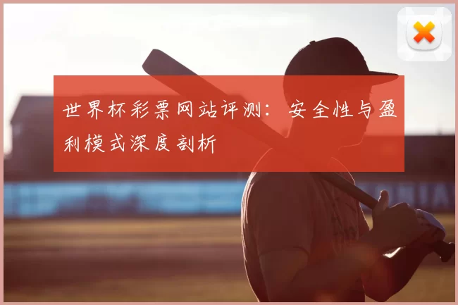 世界杯彩票网站评测：安全性与盈利模式深度剖析